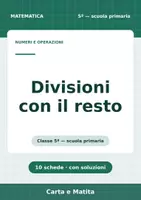 anteprima - Esercizi - 🧮 Divisioni con il resto classe quinta: 10 schede - Pagina 1