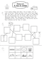 Vorschau - Arbeitsblätter - Reading trail - London - Seite 1