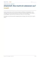 Vorschau - Arbeitsblätter - Materialpaket: Arbeitshefte Biologie Klasse 5 - Deckblatt