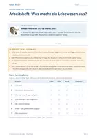 Vorschau - Arbeitsblätter - Materialpaket: Arbeitshefte Biologie Klasse 5 - Seite 1