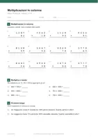 anteprima - Esercizi - 🧮 Moltiplicazioni in colonna classe quinta: 10 schede - Pagina 2