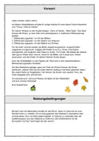 Vorschau - Arbeitsblätter - Tiere im Herbst - 1. Klasse - Seite 1