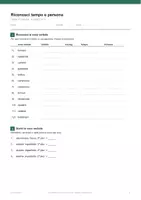 anteprima - Esercizi - 📝 Analisi grammaticale del verbo classe quarta, 10 schede - Pagina 3
