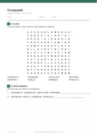 anteprima - Esercizi - 🧩 Crucipuzzle classe terza: giochi di parole, 10 schede - Pagina 3
