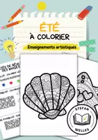 Aperçu - Matériel pour travaux manuels / dessin - L’été à colorier - Page de couverture