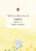 Vorschau - Unterrichtsreihen - Unterrichtsentwurf Englisch Klasse 4 | Brief schreiben – Winter holidays - Deckblatt