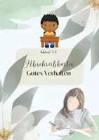 Vorschau - Aufgabenkarten - Abschreibkartei – Gutes Verhalten in der Schule | Deutsch Klasse 3/4 - Deckblatt