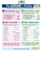 Vorschau - Unterrichtsreihen - The gerund (mixed exercises) - Seite 1