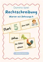 Vorschau - Anderer Materialtyp - Wörter mit Dehnungs-h | Dominospiel | Rechtschreibung - Deckblatt