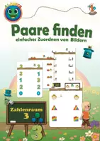 Voorbeeld - Paren zoeken tot 3 | beelden, kleuters - Voorblad
