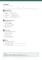 anteprima - Esercizi - 🔤 L'accento: ortografia classe seconda, 10 schede - Pagina 2