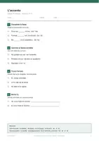 anteprima - Esercizi - 🔤 L'accento: ortografia classe seconda, 10 schede - Pagina 3