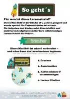 Voorbeeld - Gratis mini-werkboekje voorschools vanaf 5 jaar - Pagina 1
