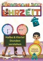 Voorbeeld - Klok kijken - halve en kwart uren vanaf 6 jaar - Voorblad