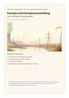 Vorschau - Unterrichtsreihen - Energie und Energieumwandlung – vom Kraftwerk in die Steckdose - vierfach differenziert inkl. eigener Förderversion / DaZ-Version - Seite 1