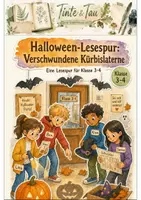 Vorschau - Arbeitsblätter - Lesespur Halloween – Kostenlos Grundschule Klasse 3-4 - Deckblatt