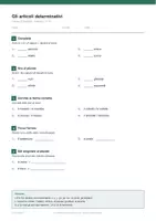 anteprima - Esercizi - 📝 Gli articoli determinativi: grammatica classe terza - Pagina 2