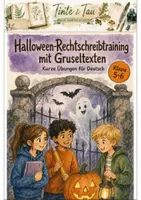 Vorschau - Stundenentwürfe - Halloween-Rechtschreibtraining mit Gruseltexten für Deutsch Klasse 5-6 - Deckblatt