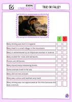 Vista previa - Unidades / Secuencias / Situaciones de Aprendizaje - Mary Anning Reading Activities for Primary EFL 3rd to 5th Grade - página 3