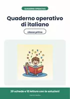 anteprima - Esercizi - 📚 Quaderno operativo di italiano per la classe prima - Pagina 1