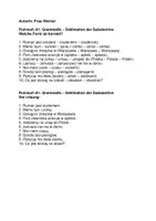 Vorschau - Arbeitsblätter - Polnisch A1 Deklination des Substantivs - mit Lösung - Deckblatt