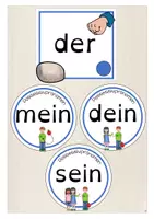 Vorschau - Poster - unbestimmter Artikel I Personalpronomen I Possessivpronomen - Seite 3
