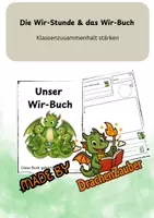 Vorschau - Anderer Materialtyp - Die „Wir-Stunde“ - Soziales Lernen & Klassengemeinschaft - Deckblatt