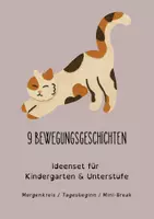 Vorschau - Text - 9 leichte Bewegungsgeschichten für die Primarschulstufe - Deckblatt