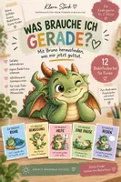 Vorschau - Fördermaterial/Inklusion - Was brauche ich gerade? 🐉 Bedürfniskarten mit Bruno | Selbstregulation KG–2. Klasse - Deckblatt