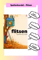 Voorbeeld - Spellenbundel - letters flitsen - Voorblad