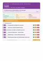Vorschau - Arbeitsblätter - Lesen Deutsch 10 Mittelschule - Seite 1