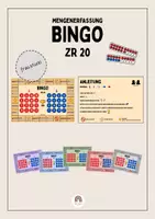 Vorschau - Spiele - Materialpaket - Bingo zur Mengenerfassung im Zehner- und Zwanzigerfeld - Deckblatt