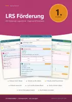 Vorschau - Arbeitsblätter - LRS Förderung Klasse 1-7 komplett - Seite 1