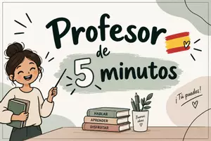 Vorschau - Bildkarten - Profesor de 5 minutos - Deckblatt