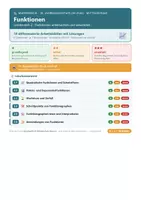 Vorschau - Arbeitsblätter - Funktionen Mathe 10 Mittelschule - Seite 1