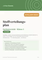 Vorschau - Lehrpläne/Lehrermaterial - Stoffverteilungsplan Sachunterricht Klasse 1 – Sachsen - Deckblatt