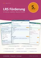 Vorschau - Arbeitsblätter - LRS Förderung Klasse 5 Legasthenie - Deckblatt
