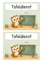 Vorschau - Präsentationen/Tafelbilder - Klassendienste Eulen - Eulenklasse - Seite 3