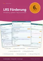 Vorschau - Arbeitsblätter - LRS Förderung Klasse 6 Legasthenie - Deckblatt