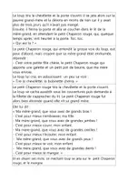 Aperçu - livret pédagogique sur l'histoire du petit Chaperon Rouge - Page 3
