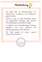 Vorschau - Mal- und Bastelvorlagen - Geduldsfäden - süßer Gruß - Seite 1