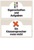 Vorschau - Arbeitsblätter - Klassensprecher - Aufgaben, Eigenschaften und Ablauf der Wahl - Seite 3