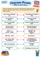 Vorschau - Arbeitsblätter - AB Classroom Phrases (Phrasen für den Englischunterricht) - Seite 2