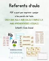 Vista previa - Decoración del aula - Referents d'aula per imprimir - Portada