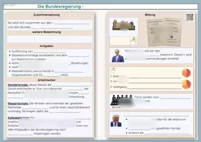 Vorschau - Stundenentwürfe - Bundesregierung Deutschland: Bildung, Aufgaben und Arbeitsweise | 2026 - Seite 1
