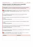 Vorschau - Stundenentwürfe - Wahlen und Parlamentarismus (Wirtschaft-Politik, Kl. 9/10) - Seite 3