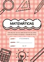 Vista previa - Unidades / Secuencias / Situaciones de Aprendizaje - Repaso y eval. inical 4º Pr. Matemáticas - Portada