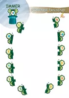 Aperçu - Feuilles d'exercices - Nombres amis jusqu'à 10 | maternelle - Page 2