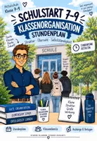Vorschau - Arbeitsblätter - Schulstart 7–9 | WACHSENDES Komplettpaket – Organisation, Kennenlernen & Classroom Management - Seite 1
