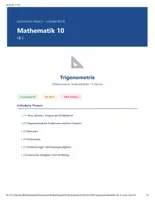 Vorschau - Arbeitsblätter - Mathe 10 Gymnasium – Komplettpaket - Seite 1